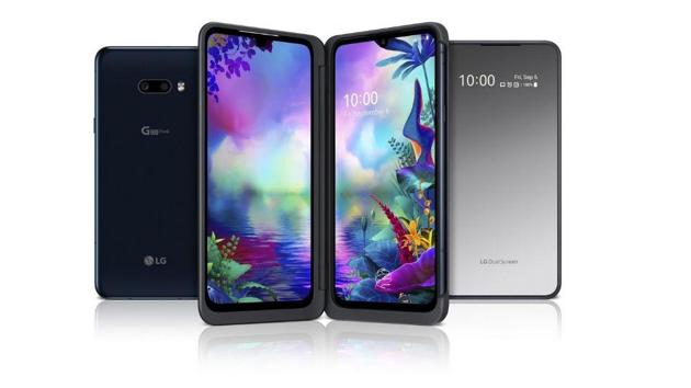 LG’s dual screen phone unveiled at IFA 2019.