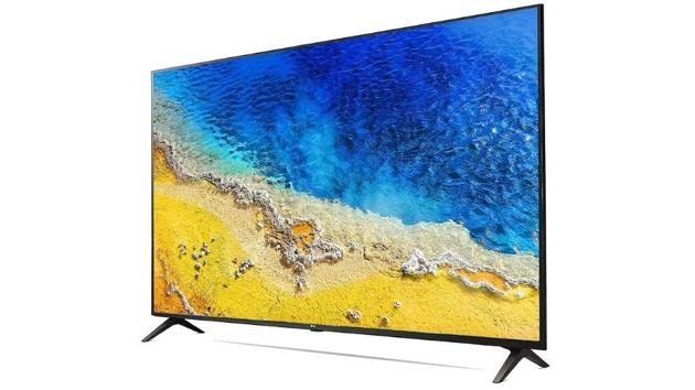 LG 55-inch 4K smart TV on Amazon India.