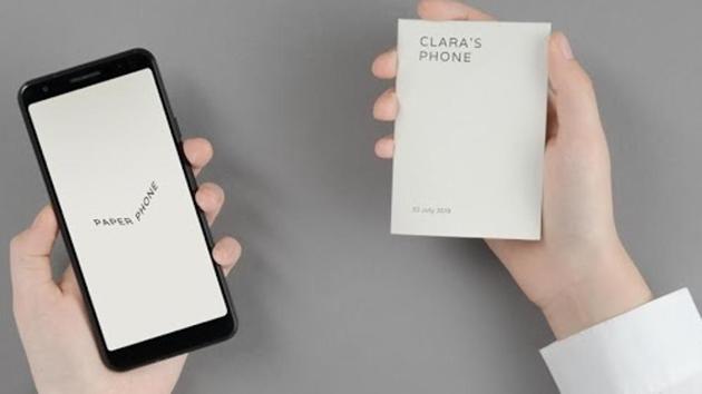 Google Paper phone helps you get digital detox