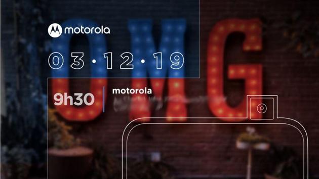 Motorola new smartphone launch invite.