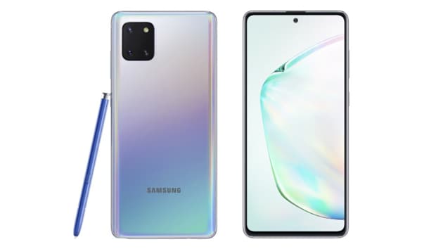 Samsung launched the Samsung Galaxy Note10 Lite (pictured above) and the Samsung Galaxy S10 Lite today.