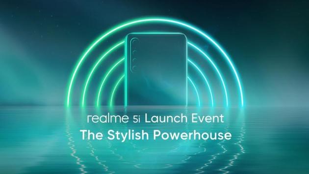Realme 5i will come with a mini-drop full screen display.