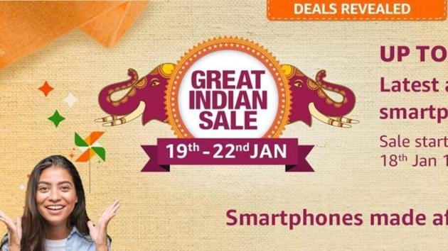 Amazon Great Indian sale is live.