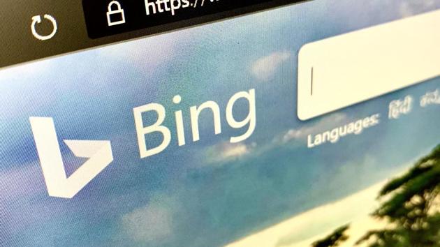 Microsoft Bing search engine