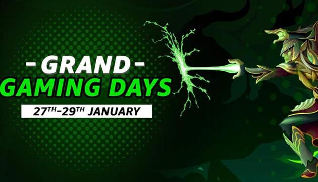 Amazon Grand Gaming Days began on January 27.