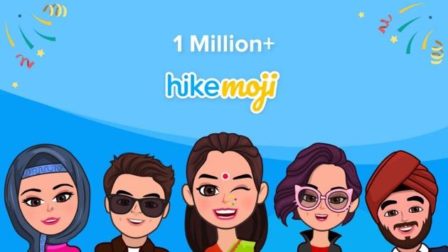 There are already 1 million HikeMojis created in beta.