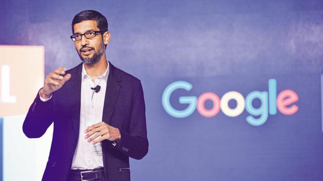 Sundar Pichai CEO - Google and Alphabet.