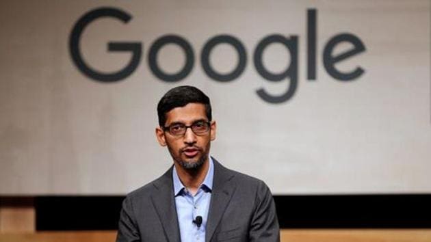 Google CEO Sundar Pichai.