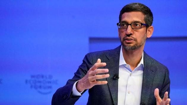 Alphabet Inc’s Chief Executive Officer of Alphabet Sundar Pichai.