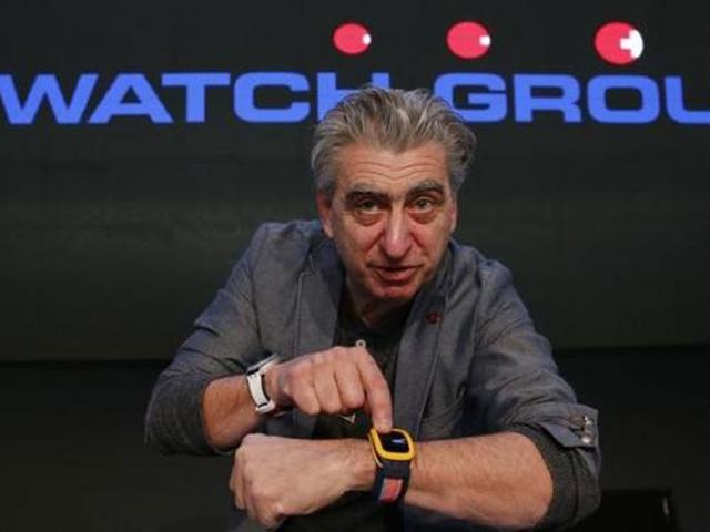 smartwatch swatch touch zero one