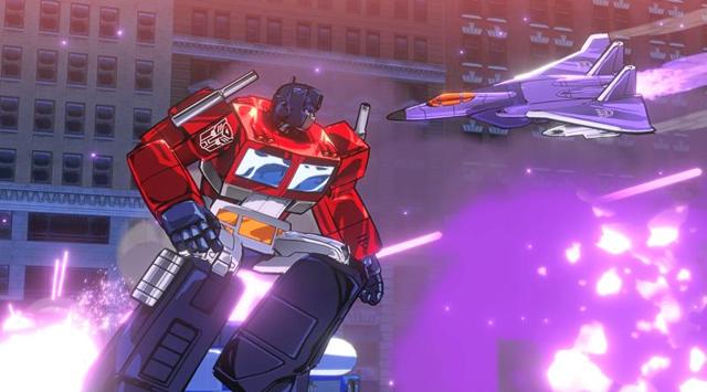 Transformers Devastation mixes cartoon-inspired art style of the classic '80s TV show with modern animation techniques. Transformers Devastation mixes cartoon-inspired art style of the classic '80s TV show with modern animation techniques.