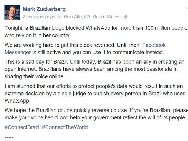 He also went on to comment on the judge's verdict 