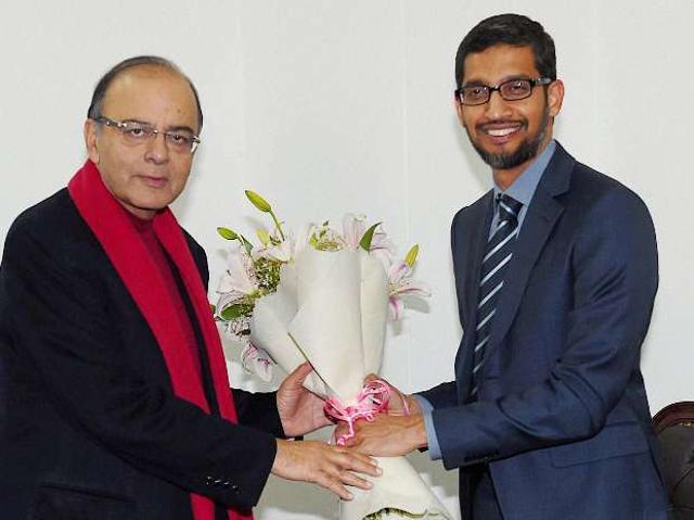 The CEO met Union Finance minister Arun Jaitley on Thursday morning The CEO met Union Finance minister Arun Jaitley on Thursday morning
