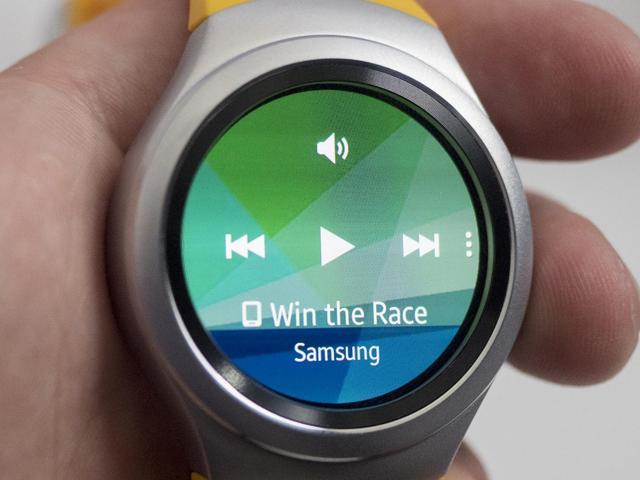 The best thing about the S2 is its rotating bezel that you use to manipulate screen elements. It's fun to use, and beats touching the screen like most Android Wear smartwatches. It's also a more natural way to interact with a watch than, say, the digital crown on the side of the Apple Watch