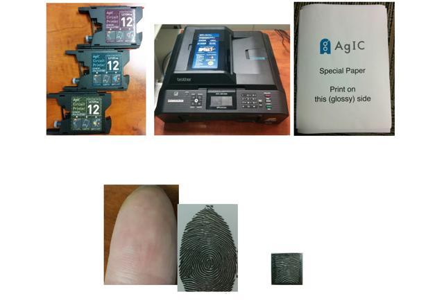 The researchers just needed the photo of a fingerprint and printers to dupe the phones' fingerprint scanners. The researchers just needed the photo of a fingerprint and printers to dupe the phones' fingerprint scanners.