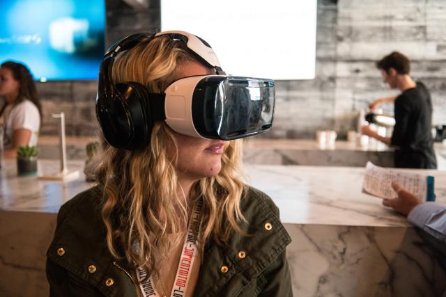 At the annual E3 video game showcase in Los Angeles this week, attendees strapped on VR headsets to peer into fantasy worlds, battle robotic creatures and command starships. At the annual E3 video game showcase in Los Angeles this week, attendees strapped on VR headsets to peer into fantasy worlds, battle robotic creatures and command starships.
