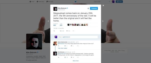 Kim Dotcom also hinted and that the new website will use bitcoins. He did not immediately respond to a mail seeking comment. 