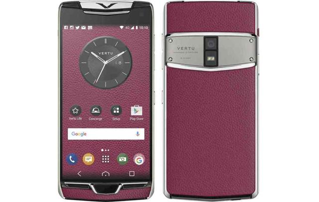 The Vertu Constellation offers state-of-the-art security with secure call connections via Silent Circle. There is also Dolby Digital Plus-supported sound for its front-facing speakers on the top and bottom. Other fancy features include one-button access to Vertu's 24-hour concierge service. The Vertu Constellation offers state-of-the-art security with secure call connections via Silent Circle. There is also Dolby Digital Plus-supported sound for its front-facing speakers on the top and bottom. Other fancy features include one-button access to Vertu's 24-hour concierge service.
