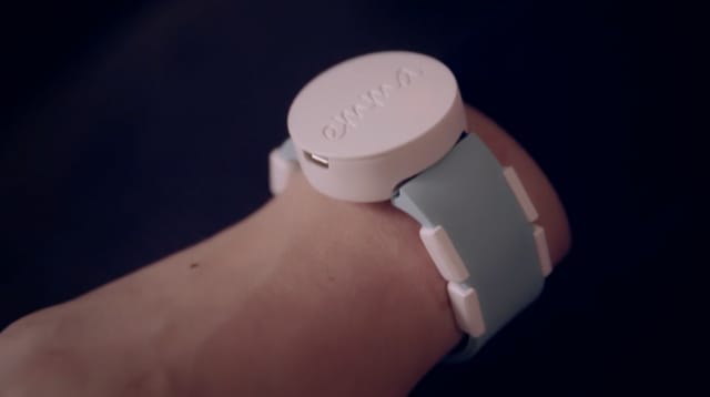 The picture shows Emma -- the new wearable to control hand tremors. The picture shows Emma -- the new wearable to control hand tremors.