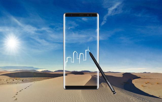 Samsung Galaxy Note 8 takes on the Apple iPhone 8. Samsung Galaxy Note 8 takes on the Apple iPhone 8.
