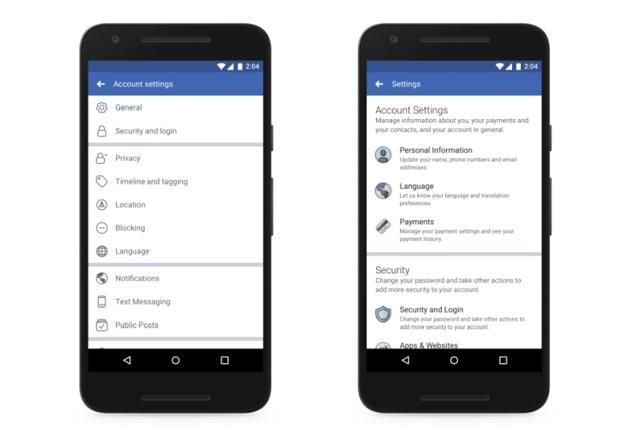 Old privacy setting vs new privacy setting Old privacy setting vs new privacy setting