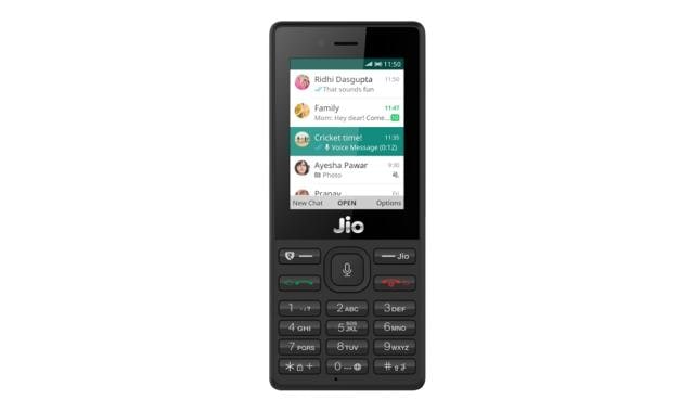 JioPhone gets WhatsApp support JioPhone gets WhatsApp support