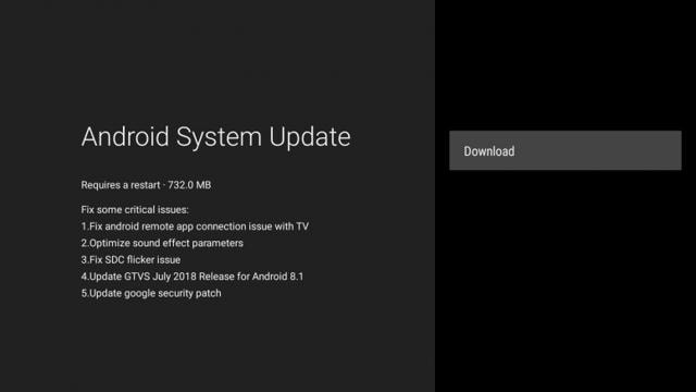The update is not available for Mi LED Smart TV 4A. The update is not available for Mi LED Smart TV 4A.