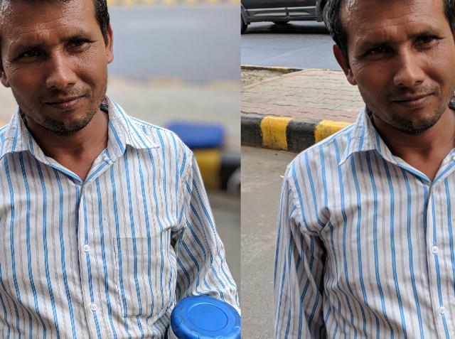 Google Pixel 3 XL camera sample in 'Portrait' and normal mode. Google Pixel 3 XL camera sample in 'Portrait' and normal mode.