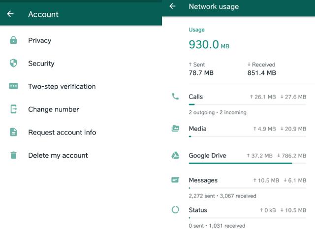 WhatsApp's latest update revamps the settings menu for beta users. WhatsApp's latest update revamps the settings menu for beta users.