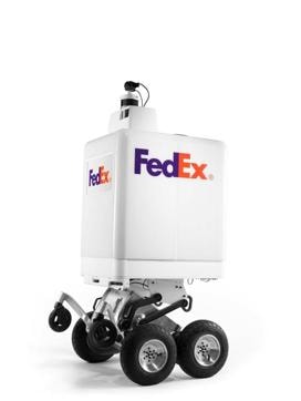 A FedEx SameDay bot, which will be tested this summer by FedEx A FedEx SameDay bot, which will be tested this summer by FedEx