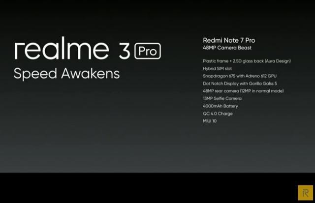 Realme 3 Pro 'speed racer' to take Xiaomi Redmi Note 7 Pro 'camera beast' Realme 3 Pro 'speed racer' to take Xiaomi Redmi Note 7 Pro 'camera beast'