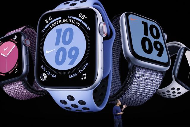 Stan Ng presents the new Apple Watch at an Apple event at their headquarters in Cupertino, California, U.S. September 10, 2019. Stan Ng presents the new Apple Watch at an Apple event at their headquarters in Cupertino, California, U.S. September 10, 2019.