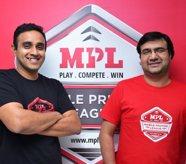 MPL co-founders Sai and Shubham MPL co-founders Sai and Shubham