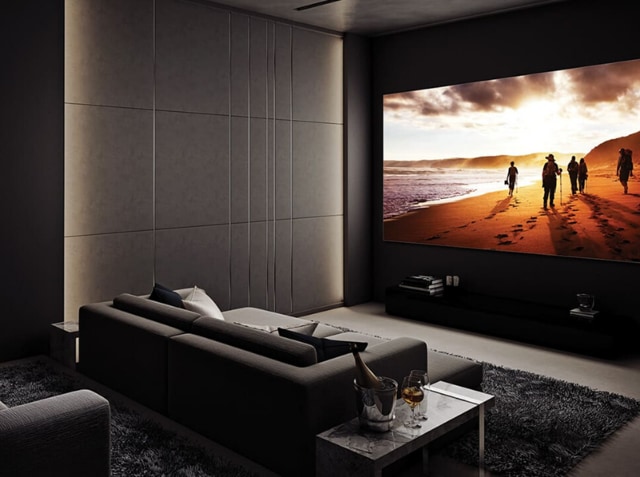 The Wall is essentially is not meant for any 'home', it is meant for much bigger spaces, like a private cinema at best if you have disposable income to boot. The Wall is essentially is not meant for any 'home', it is meant for much bigger spaces, like a private cinema at best if you have disposable income to boot.