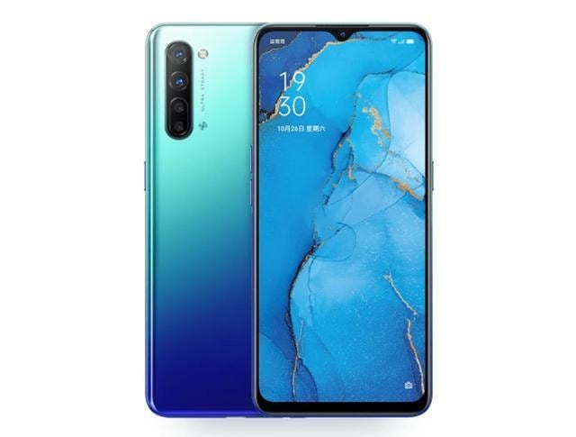 Oppo Reno 3 comes with a dewdrop notch on the front. Oppo Reno 3 comes with a dewdrop notch on the front.