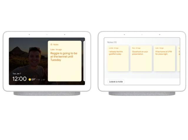 Google Assistant digital sticky notes. Google Assistant digital sticky notes.