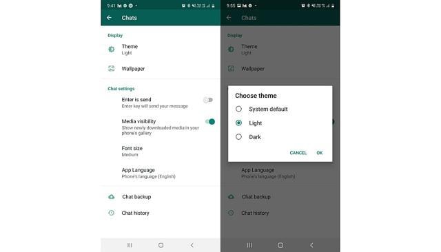 WhatsApp Dark Mode arrives on Android WhatsApp Dark Mode arrives on Android