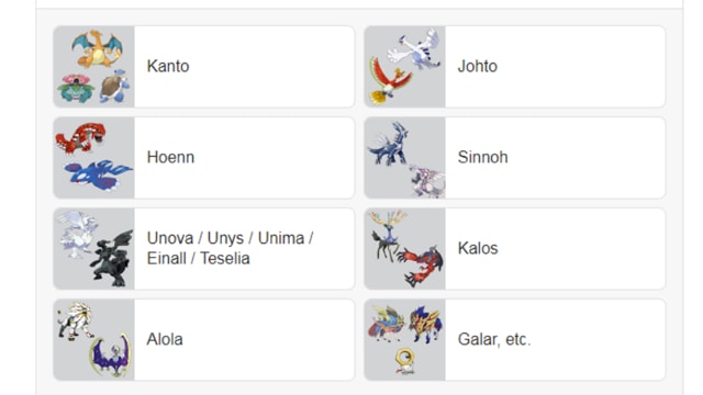 Pick your region and get voting. Pick your region and get voting.