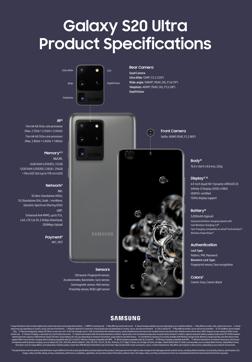 Samsung Galaxy S Ultra Vs Apple Iphone 11 Pro Max The Shameless Spec Sheet Comparison