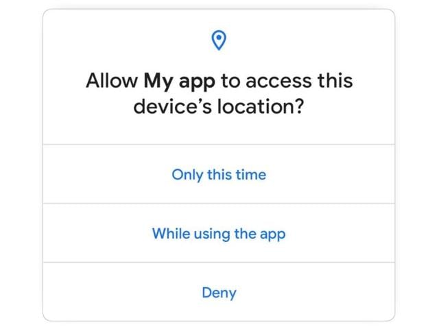 Android 11 one-time permission. Android 11 one-time permission.