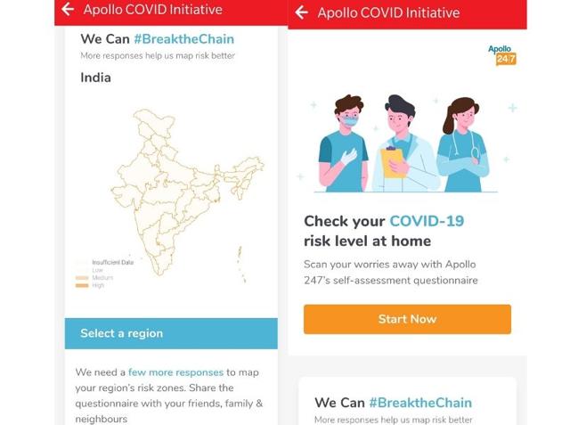 Airtel Apollo 24 7 Launches Covid 19 Symptom Checker Tool