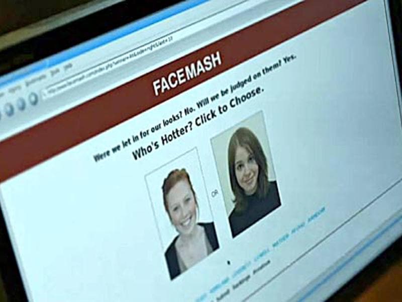 October 28 2003 - Mark Zuckerberg, a Harvard psychology sophomore, writes 'Facemash,' a website that asked users to judge students' attractiveness based on their dorm-directory photos. October 28 2003 - Mark Zuckerberg, a Harvard psychology sophomore, writes 'Facemash,' a website that asked users to judge students' attractiveness based on their dorm-directory photos.