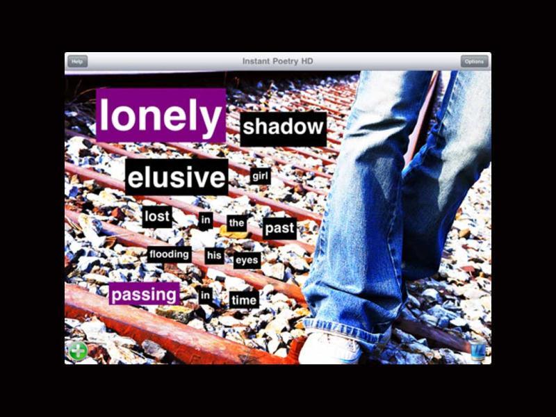 Instant Poetry HD: Even the most tongue-tied among us can put together the words on the iDevice screen, add a pretty background, and send it to a loved one! Instant Poetry HD: Even the most tongue-tied among us can put together the words on the iDevice screen, add a pretty background, and send it to a loved one!