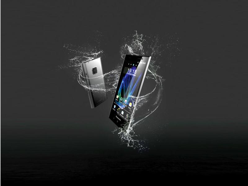 A streamlined smartphone that makes a splash without getting wet: The Panasonic Eluga is an ultra-slim Android smartphone that is waterproof and dustproof. The Eluga will arrive in Europe in April. PHOTO CREDIT: AFP PHOTO/Panasonic A streamlined smartphone that makes a splash without getting wet: The Panasonic Eluga is an ultra-slim Android smartphone that is waterproof and dustproof. The Eluga will arrive in Europe in April. PHOTO CREDIT: AFP PHOTO/Panasonic