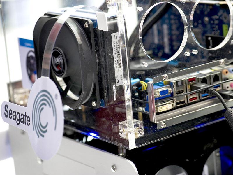 A custom made pc built in a transparent case is seen at the world's biggest high-tech fair, the CeBIT, on March 6, 2012 in Hanover, central Germany. Brazil is the partner country of the CeBIT 2012, which is running until March 10, 2012. AFP PHOTO / ODD ANDERSEN A custom made pc built in a transparent case is seen at the world's biggest high-tech fair, the CeBIT, on March 6, 2012 in Hanover, central Germany. Brazil is the partner country of the CeBIT 2012, which is running until March 10, 2012. AFP PHOTO / ODD ANDERSEN