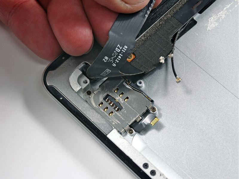 Handout image released by iFixit.com shows a micro-SIM card slot from a new iPad which they dismantled in Melbourne, Australia. iFixit.com staff flew to the Telstra store in Melbourne and were the first customers in line to buy the new iPad for this teardown project, according to the iFixit.com blog. Reuters Handout image released by iFixit.com shows a micro-SIM card slot from a new iPad which they dismantled in Melbourne, Australia. iFixit.com staff flew to the Telstra store in Melbourne and were the first customers in line to buy the new iPad for this teardown project, according to the iFixit.com blog. Reuters