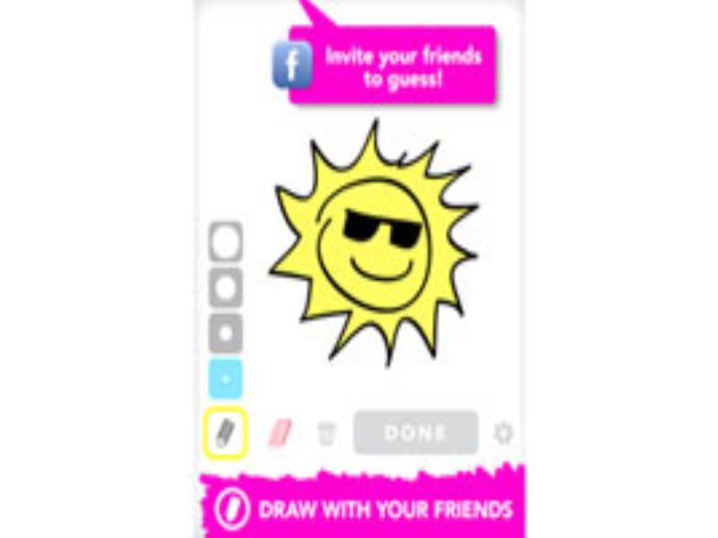 Draw Something Free: This app is the free version of the popular Draw Something, which combines art and social networking by allowing users to draw images of their choice and then challenge friends on Draw Something to guess what the object is. Draw Something Free: This app is the free version of the popular Draw Something, which combines art and social networking by allowing users to draw images of their choice and then challenge friends on Draw Something to guess what the object is.