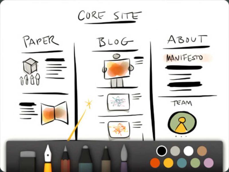 Paper by FiftyThree: This creative app enables users to produce sketches, illustration and drawings or simply jot down notes and then share them across the web. Paper by FiftyThree: This creative app enables users to produce sketches, illustration and drawings or simply jot down notes and then share them across the web.