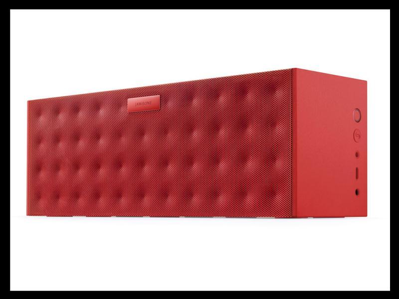 Jawbone Big Jambox: Jawbone’s Big Jambox is a portable speaker designed to deliver powerful aural experiences in large rooms or outdoor settings. The Big Jambox is available from May 15 in the US and in additional countries this summer. Prices start from $299. Credit: AFP Realxnews Jawbone Big Jambox: Jawbone’s Big Jambox is a portable speaker designed to deliver powerful aural experiences in large rooms or outdoor settings. The Big Jambox is available from May 15 in the US and in additional countries this summer. Prices start from $299. Credit: AFP Realxnews
