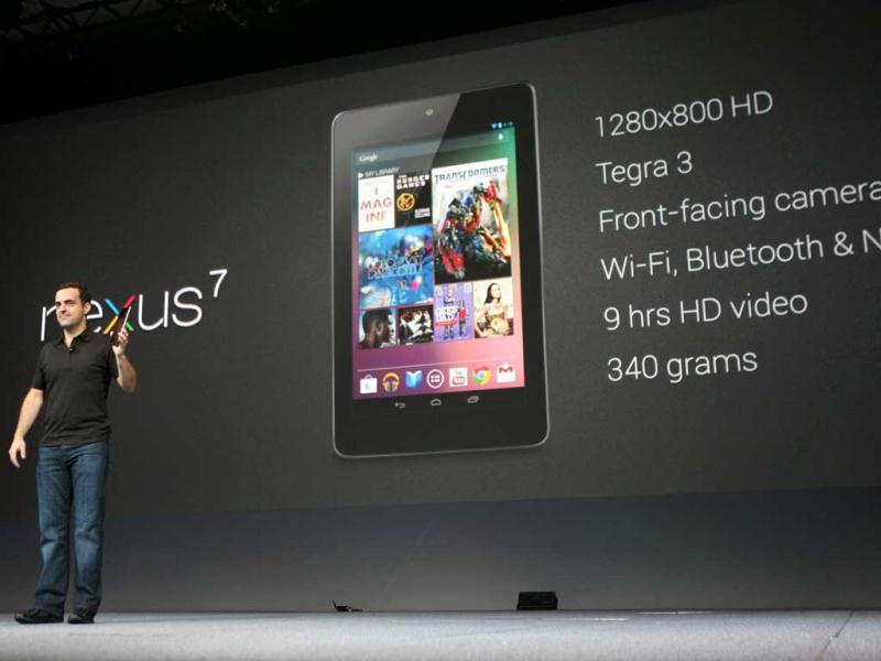 Hugo Barra, product management director of Android, introduces Google's low-cost computer tablet Google Nexus 7. AFP PHOTO/Kimihiro Hoshino Hugo Barra, product management director of Android, introduces Google's low-cost computer tablet Google Nexus 7. AFP PHOTO/Kimihiro Hoshino